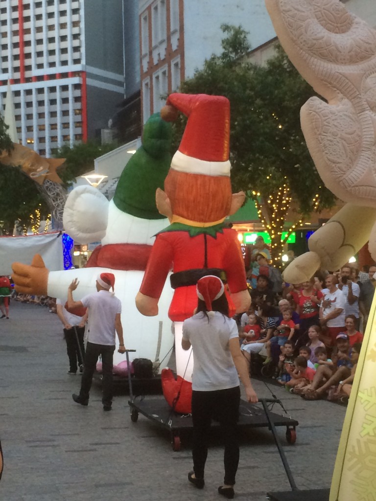 Queen Street Mall Myer Christmas Parade