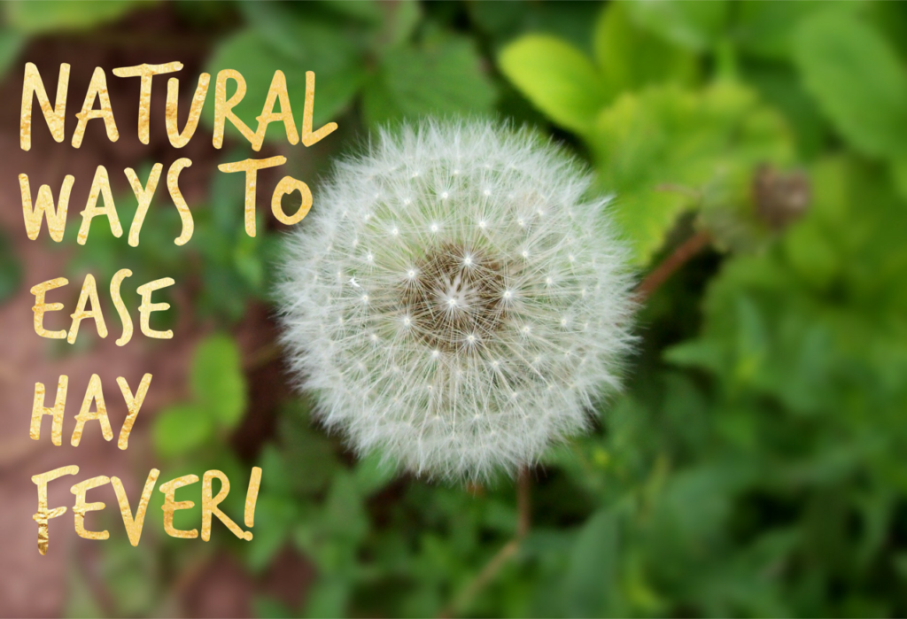 Natural ways to ease hay fever