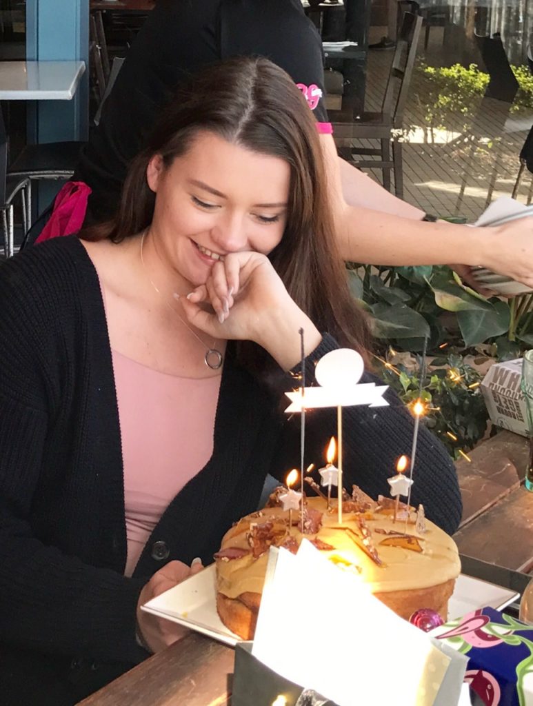 At birthdays we eat cake