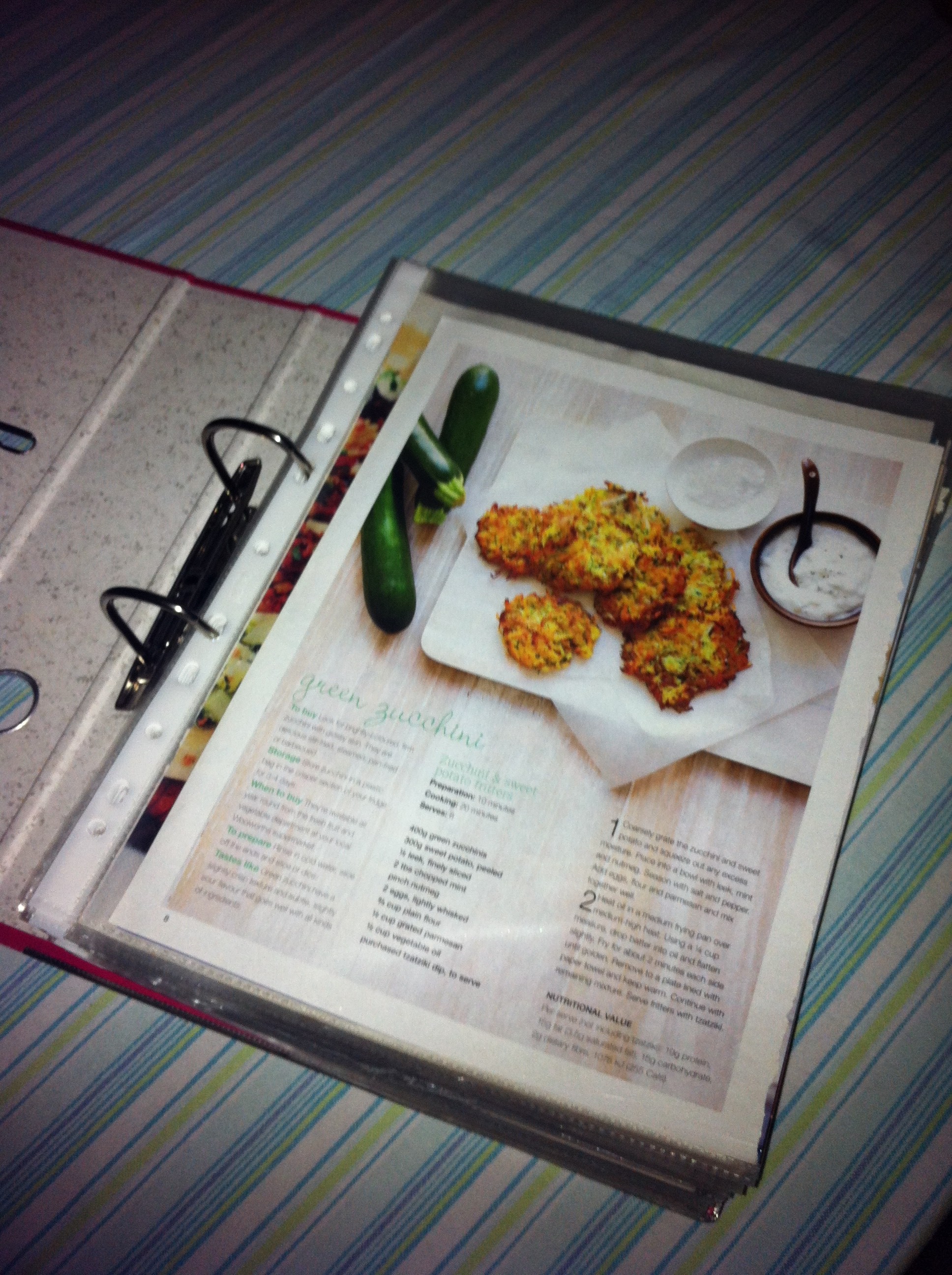 » recipe folder Wonderfully Women