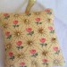 gold bead puffy pillow gift tag