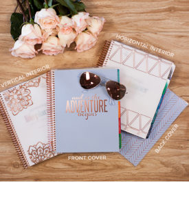rose gold life planner from erin condren 2015