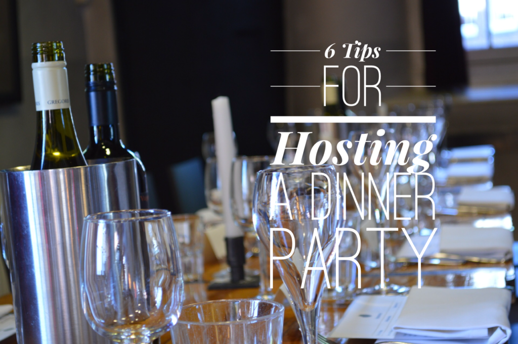 6 steps to the perfect dinner party