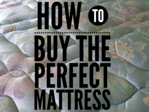 mattress buyers checklist
