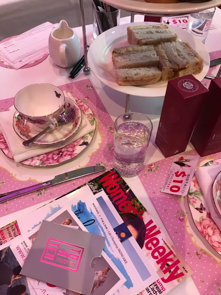 the high tea party brisbane pink hope
