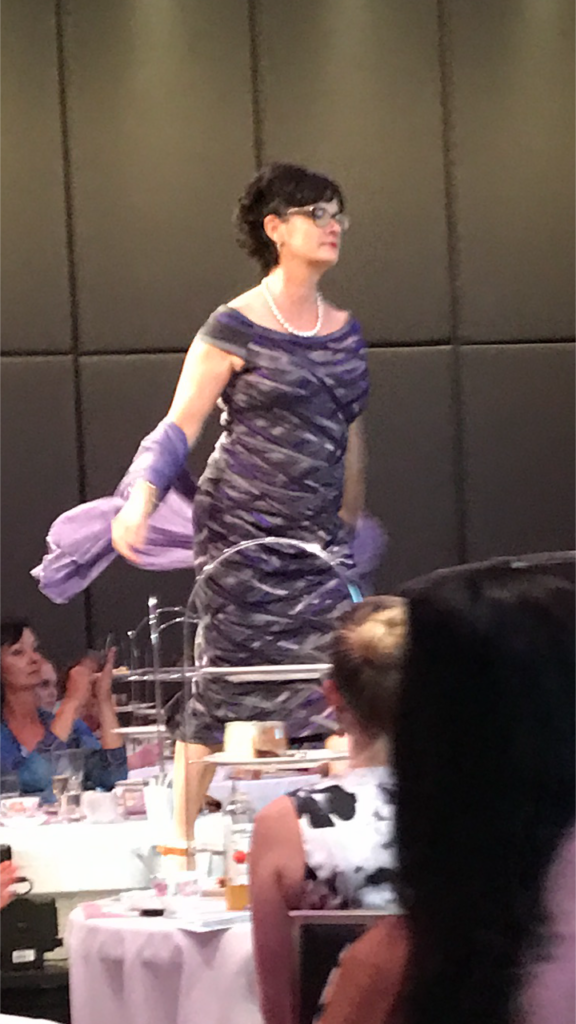the high tea party fashion parade featuring living silk