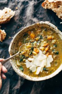 warming vegetable soup