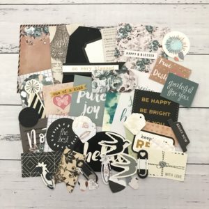 classic chic diecut journal decorating pack