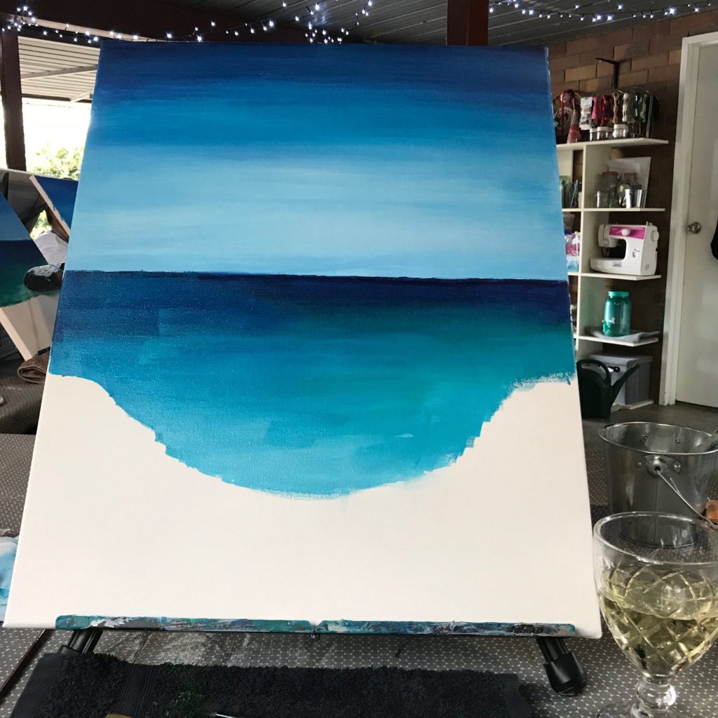 paint and sip class ferny grove